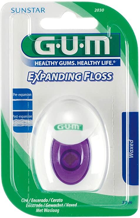 SUNSTAR GUM 2030 EXPANDING FLOSS - WAXED -  - Oral Care, Orale Care, Sunstar -  - PharmaCare Online 