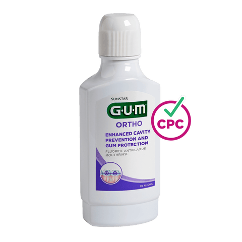 SUNSTAR GUM ORTHO MOUTH WASH 300ML -  - Oral Care, Orale Care, Sunstar -  - PharmaCare Online 