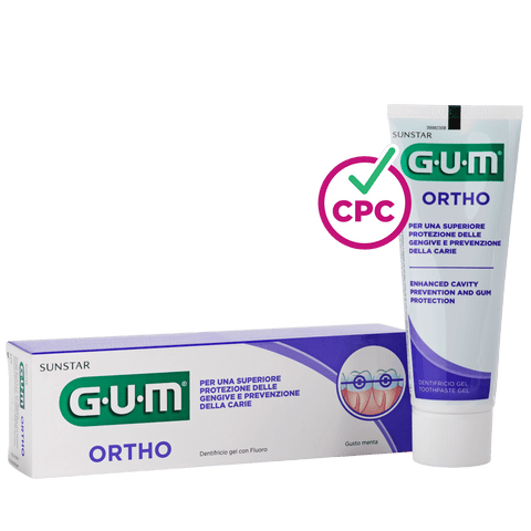 SUNSTAR GUM ORTHO TOOTH PASTE 75ML -  - Oral Care, Orale Care, Sunstar -  - PharmaCare Online 